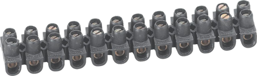 [EGUI205] BARRETTE DE CONNEXION NYLBLOC-CAP 6MM² NOIR 034213