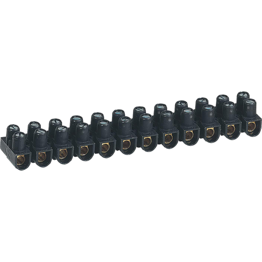 [EGUI206] BARRETTE DE CONNEXION NYLBLOC-CAP 10MM² NOIR 034215