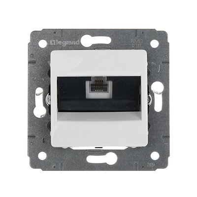 [EGUI272] CARIVA BLANC PRISE RJ11 4CONT 1 SORTIE BLANC* 773638