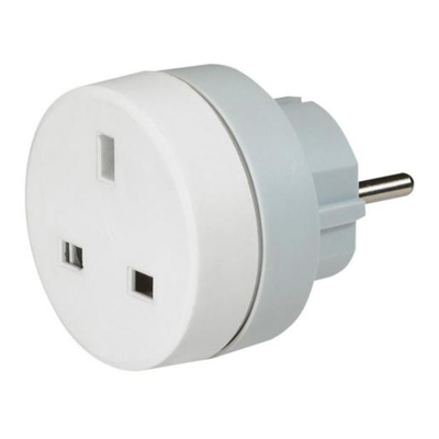 [EGUI360] ADAPTEUR STD 2P+T SORTIE 16A ENTREE 13A 3000W 230 V 050383