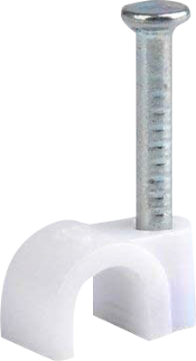 [ELC061] ATTACHE-FIL 4MM BLANC (200pcs) MO30005
