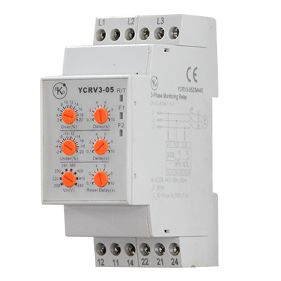 [ELD082] RELAIS DE CONTROLE TENSION TRI PHASE 208-440 V 50/60 HzV 1130102001