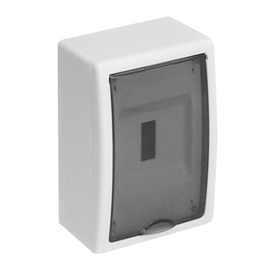 [ELE249] Coffret distribution de surface 150x225x95mm 4 Mod porte fumee 8684PF-FR Solera