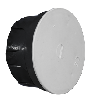 [ELE269] BOITE jonction encastree rond 80X40MM couv rond 414FR Solera