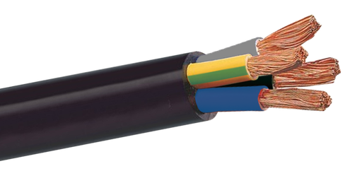[ELF227] Cable industriel flexible H07RN-F 4G2.5 mm² /M 2100302006