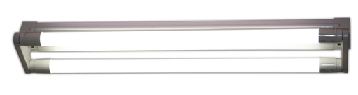 [ELR071] Reglette double avec starter 1.20M T8 2x36W 1050108014