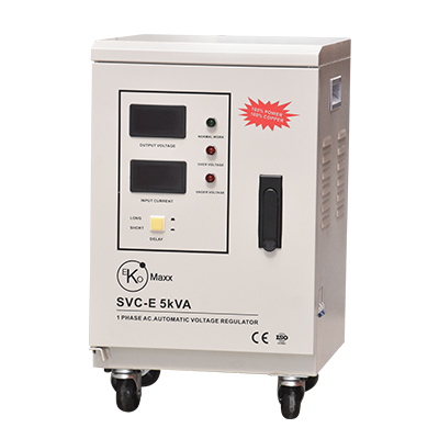 [ELS020] Stabilisateur de voltage 5kVA monophase (SVC-5000VA) 220V Eko brand 3120102047
