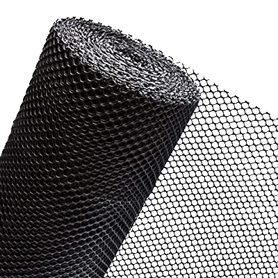 [GAB073] GRILLAGE PEHD 2 X 25m TYPE - III NOIR (UE) (DSTK)(40)