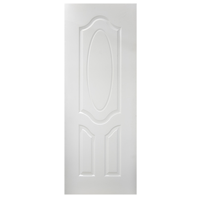 [POD075] PORTE MDF BLANC 2010x800x40mm  3 PANNEL JHK- 003 12,7 KG