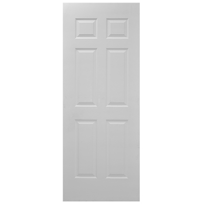 [POD082] PORTE MDF 2100x830x40mm,White-Primer JHK-006 6PANEL 12,7 KG