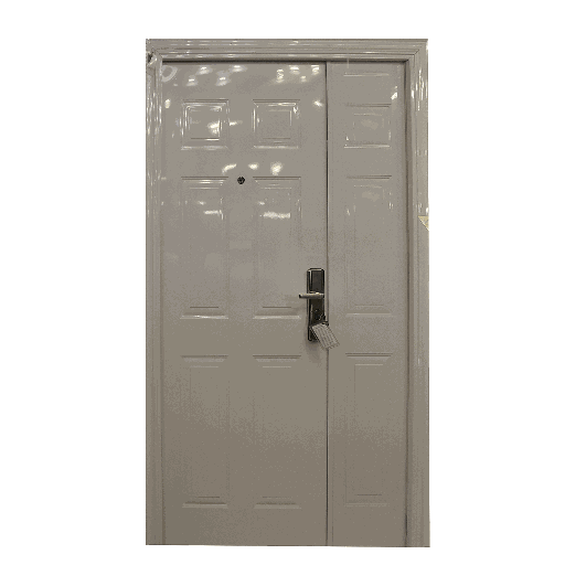 [POM069] PORTE MET OUVERTURE GAUCHE INT BLANC 2050x1200 6019 U986141