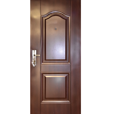 [POM167] PORTE MET OUVERTURE DROITE EXT MARRON 2050X960mm JC-S6051 U986229  -30%