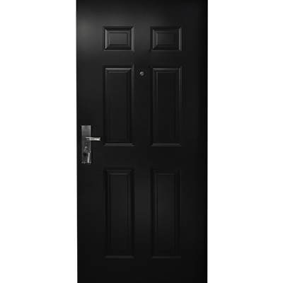 [POM197] PORTE MET OUVERTURE DROITE  INT NOIR  2050x960 mm JC-S6019 U986262