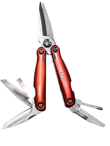 [QES056] CISEAUX MULTI-OUTILS AVEC POIGNEE EN ALUMINIUM 46 (65-0105)