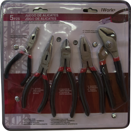 [QES072] KIT  PINCES 5PCES  319025 (L76517)ESP