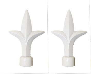 [QUA026] ACCESSOIRE POUR RIDEAU 16/19MM BLANCHE 1030302026 PAIR