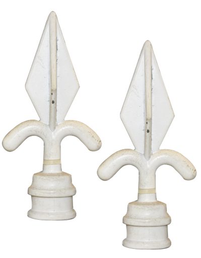 [QUA030] ACCESSOIRE POUR RIDEAU 16/19MM BLANCHE 1030302030 PAIR