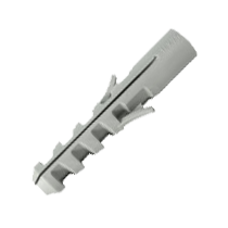 [QUB105] CHEVILLE PLASTIQUE 5MM MO21120(100PCES) GRIS TOOLSBUDDY