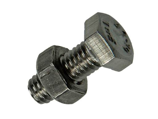 [QUB272] Boulon hexagonal avec ecrou DIN933+DIN934 M10x100mm 4.8 (100PCES) 2091505264