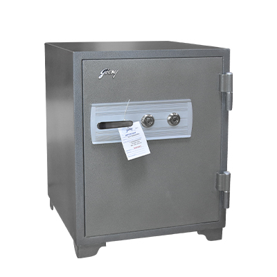 [QUC070] COFFRE GODREJ CG FR SAFE 560 + 2KL HT GREY (H)764 x (L)590 x (P)540mm 145KG