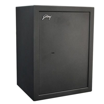 [QUC078] COFFRE GODREJ EUROLITE FS 65 SAFE + KL S SILVER (H)660 x (L)490 x (P)410 73KG