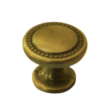 [QUE124] BOUTON MEUBLE ZAMAK F24×(H)22 mm 1030906106 (DSTK)(40)