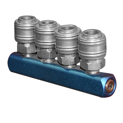 [QUG1791] RACCORD 4 VOIES AIR COMPRIME 1/4"" 2110211058