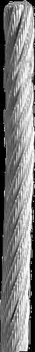 [QUG2132] Cable INOX 7x19 SS316 Ø12mm x L100m 57.6kg 2090801036