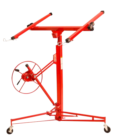 [QUG2296] LEVE PLAQUE MANUEL POUR PLACOPLATRE 4.8 x 1.22 m 68 kg ROUGE 1071001010