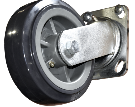 [QUG3028]  ROULETTE PIVONTANTE D125MM PLATINE135X110MM MAXI 200KG  2091302031