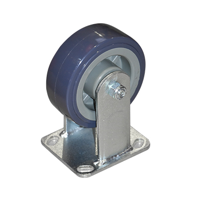 [QUG3031]  ROULETTE FIXE D125MM PLATINE114X98MM MAXI 300KG 2091302034