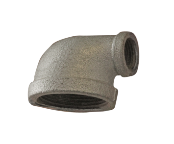 [QUL042] Coude reduit GALVA 90° F/F 1 1/2" x 1/2" Ø50x20 2110201075 (DSTK -40%)