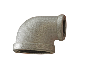 [QUL043] Coude reduit GALVA 90° F/F 1 1/2" x 3/4" Ø50x25 2110201076 (DSTK -40%)