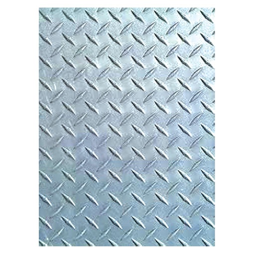[QUN029] TOLE STRIEE Q235  ACIER LAMINE 133.6 kg (ENV) L2000XW1000XT7.75 2091401033