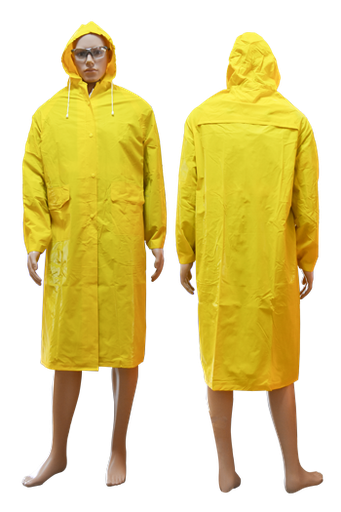 [QUS133] Impermeable jaune taille L Ref 2011211001
