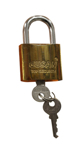 [QUU073] Cadenas dore rarlux Ø38mm 3CLES Ref 2030516004