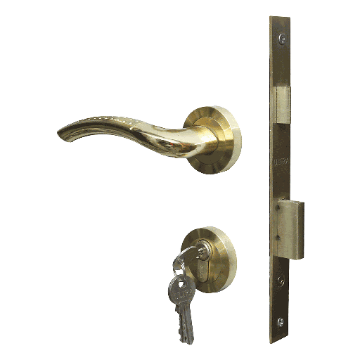 [QUU135] Serrure encastre doree Ref ft 3051