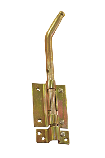 [QUU332] Verrou pistolet acier zingue 250mm 2030504051
