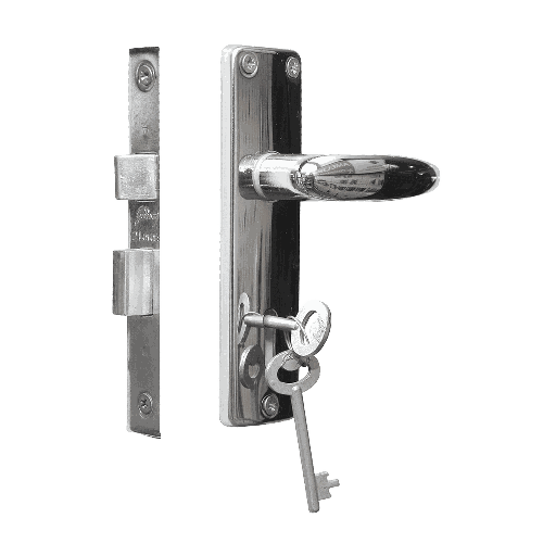 [SGJ002] Serrure porte complet Godrej cle L 2L mrt lk 65mmLKXLDM211