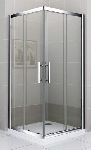 [SNC148] VITRE CABINE DE DOUCHE  120 x 80 x 185 cm RECTANGLE RAYURE 1010101058