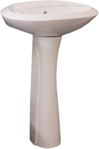 [SNL147] Lavabo avec colonne 510x400x870mm 8221