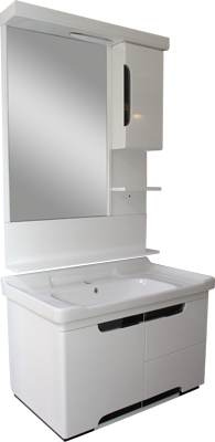 [SNL205] Lavabo meuble +miroir 80x47cm JH-P201407 CC80 (-15%)
