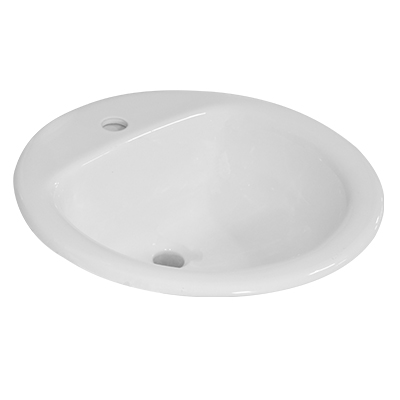 [SNL304] VASQUE ENCASTRE  48X48  DV824 BLANC