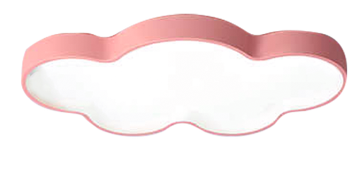 [ELT1177] PLAFONNIER 3 COULEUR ROSE 50*35cm  6447
