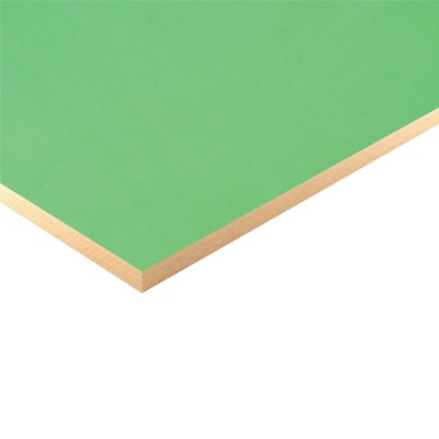 [PLM181] MELAMINE DOUBLE FACE 
1220 x 2440 x 18 mm
Color No. 6002-1 light green, smooth surface, E2 glue 1070600172
