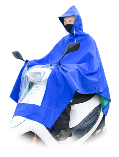 [QUS383] Impermeable moto xl bleu reflechissant 2011211055