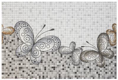 [CID299] DECOR MURAL 30x45 15076-HL-1 (DSTK) (40) (BR) (UE)