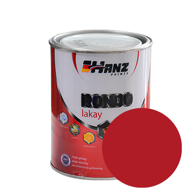 [PHH040] PEINTURE A L HUILE HANZ RONDO RED 0.75KG code 5150 (1054) B617