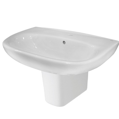 [SNL428] LAVABO SUSPENDU GALA BLANC 60X47 ALPHA*N ROCA G9025001 & G9026401 SANS ACCESOIRE (GMRC)