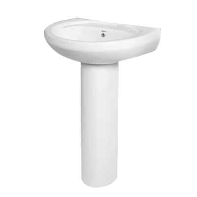 [SNL431] LAVABO AVEC COLONNE 54 X 45,5CLASSIC (ORC)